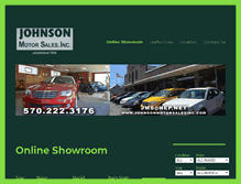Tablet Screenshot of johnsonmotorsalesinc.com
